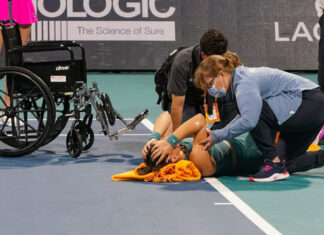 Nasty injury and sad scenes at Bianca Andreescu’s match in the 1/8 finals of the Miami Open