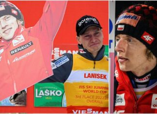 Ski jumping. Anze Lanisek is considering giving his World Cup medal to Dawid Kubacki