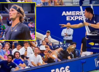 A fan shouted Hitler’s words to Zverev. The German tennis player stopped the US Open match