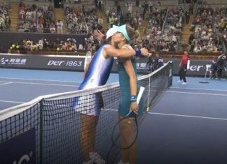 A harsh tennis lesson in a fratricidal match at the WTA 1000 tournament in Beijing