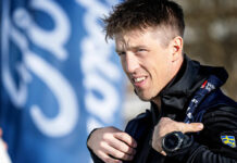 An unusual injury for a cross-country skier. Gentlemen, take care of yourselves