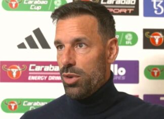 Van Nistelrooy will have to watch his fierce rival for the Premier League title run away with attractive coaching job