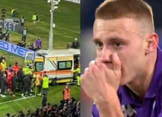 Drama in the match between Fiorentina and Inter. The player lost consciousness