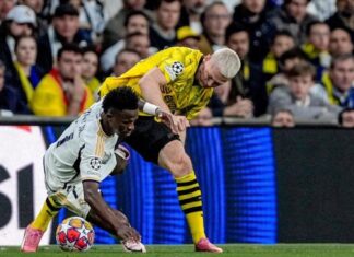 Dortmund supporters hope Julian Ryerson will make it to Sunday’s game