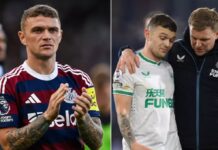 Newcastle want to sell Kieran Trippier