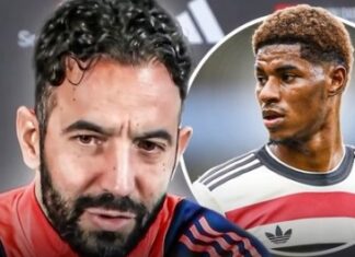 Ruben Amorim responds to Marcus Rashford wanting to leave