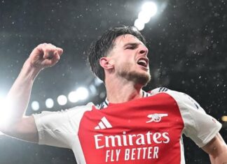 Arsenal scores their earliest Champions League goal since 2014