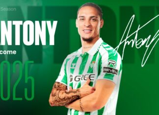 Manchester United are paying €70,000 a week to release Antony this spring