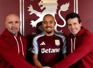 There came the signature Aston Villa have been working on since the summer