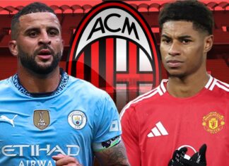 Dropper Marcus Rashford goes for Kyle Walker