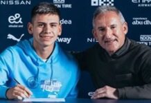 Midfielder from River Plate joins Manchester City