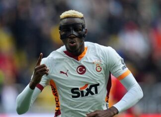 Three giant clubs ready with their finger on the buyout clause button with super striker Victor Osimhen