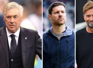 Real Madrid are talking at express speed with six candidates before kicking Carlo Ancelotti out of the gates at the Santiago Bernabéu