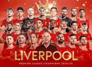 Fantastic Liverpool equals Manchester United’s record of 20 English league titles