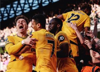 Tonight with his eleventh goal of the season, Jørgen Strand Larsen saved his place in the Premier League