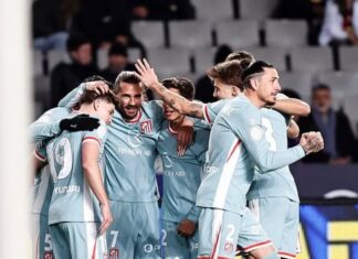 Antoine Griezmann plays his last games in Atlético Madrid shirt