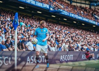 Manchester City star Kevin de Bruyne answers “maybe” when asked about the Premier League by Sky Sports