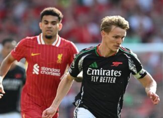 Martin Ødegaard responds to the Arsenal supporters