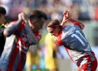 A brilliant evening for Cremonese and Dennis Tørset Johnsen who are now ready for Serie A