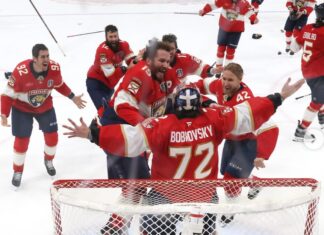 The Florida Panthers make history with their second consecutive Stanley Cup championship!