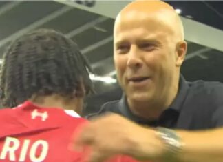 Arne Slot’s message to Rio Ngumoha caught on camera after Liverpool win