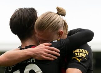 Erling Haaland feels that his friend Jack Grealish is leaving Manchester City