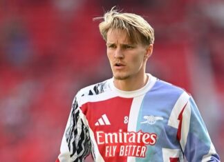 Ødegaard will have to face Haaland and City without his defensive general