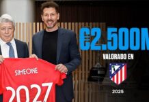 The staggering amount Atlético Madrid was sold for