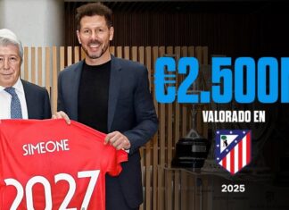 The staggering amount Atlético Madrid was sold for