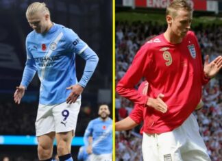 Peter Crouch has a hilarious answer after Erling Haaland copies his iconic celebration
