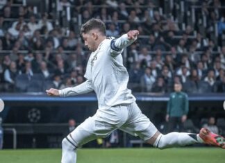 Testing Real Madrid with a bid of 150 million euros and double salary for Federico Valverde