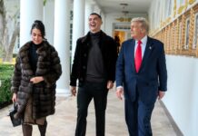 The great height mystery! The meeting between Trump (190 cm) and Ronaldo (187 cm) at the White House