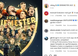 Viking won the Eliteserien for the first time in 34 years