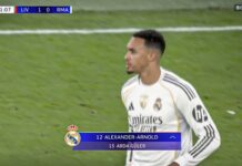Even the Real Madrid players thought the treatment of Trent Alexander-Arnold was too long