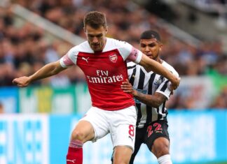 Surprisingly tears up the contract of former Arsenal player Aaron Ramsey after only six games