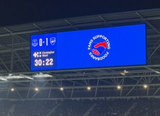 Everton praised for ‘superb’ response to Arsenal fans’ ‘shameful’ shouts
