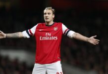 “Lord” Nicklas Bendtner admits he hated his Arsenal teammate from the first day they met
