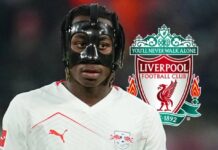 Sensational Salah heir scores hat-trick in 18 minutes with Liverpool delegation present