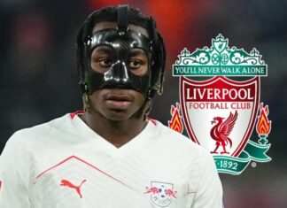 Sensational Salah heir scores hat-trick in 18 minutes with Liverpool delegation present