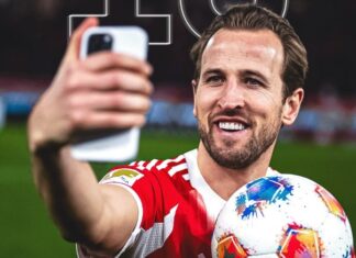 Harry Kane closes the exit door and throws away the key