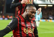 The Guardian reports Semenyo has made the choice between Manchester United, Liverpool and Manchester City