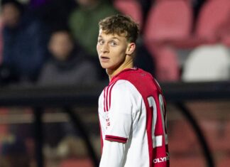 Maximilian Ibrahimović shoots his way into the first team of Ajax