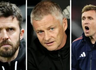 Manchester United’s “dream team”: Solskjaer, Carrick and Fletcher
