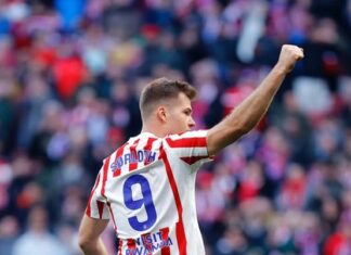 Alexander Sørloth scores his way to the top of the statistics in La Liga!