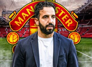 Manchester United post about how much Ruben Amorim cost the club