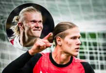 “Has stopped reacting to his own name – just laughs when we call him Haaland”