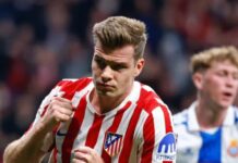 Alexander Sørloth is past Vinícius Júnior on La Liga’s top scorers list
