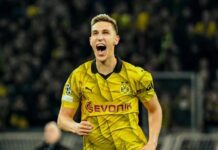 There came the signature that is a big line in the bill for Real Madrid, Manchester United and Liverpool