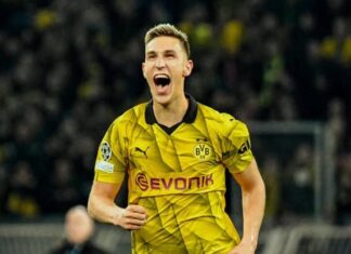 There came the signature that is a big line in the bill for Real Madrid, Manchester United and Liverpool