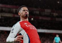 Ready with 100 million euros for the amazing William Saliba